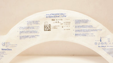 Teleflex 5-11108 Hudson RCI Microlaryngeal Tracheal Tube 4.0 ID x 5.8 OD x 35mm